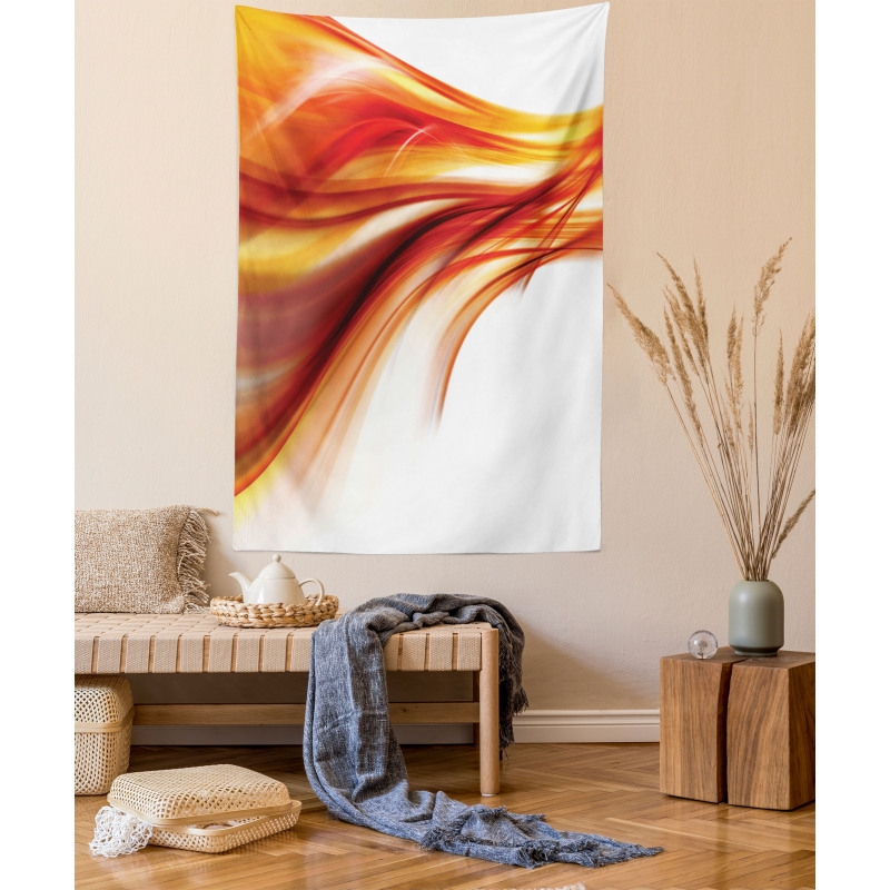 Blurred Smock Art Rays Tapestry