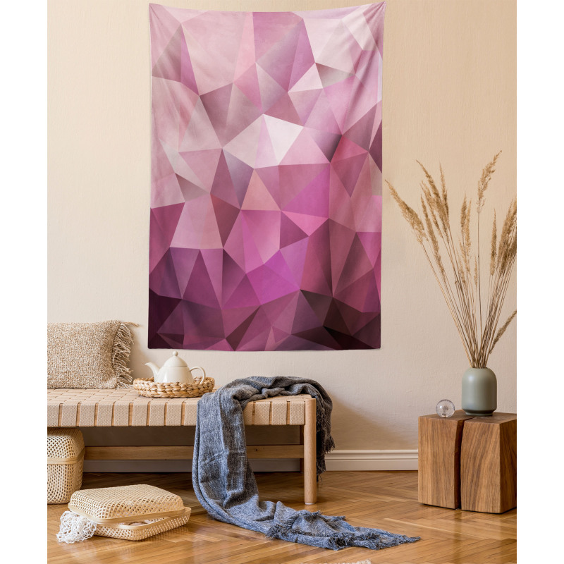 Triangle Diamond Shape Tapestry