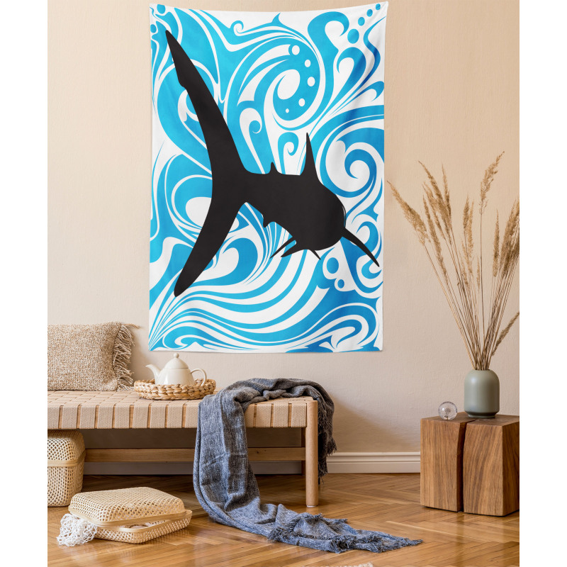 Swirling Waves and a Big Fish Tapestry