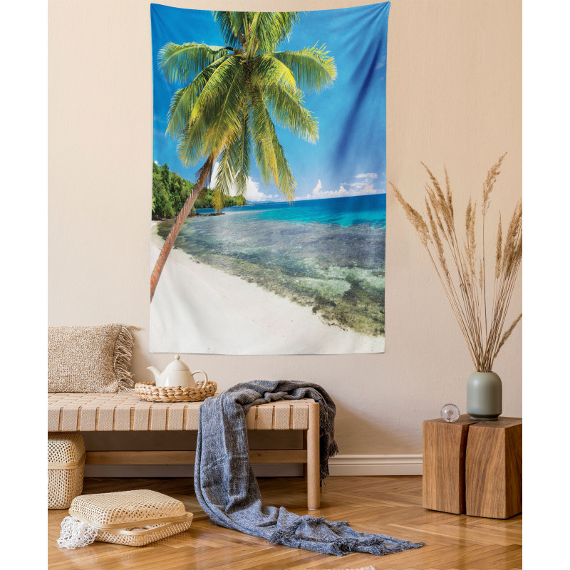 Island Paradise for Travelers Tapestry