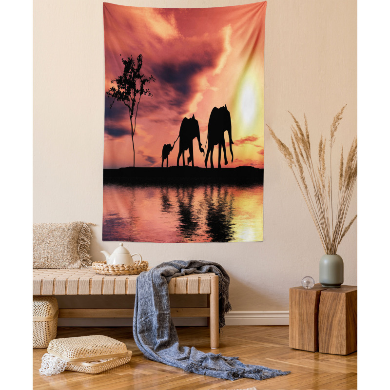 Safari Wild Animals Tapestry