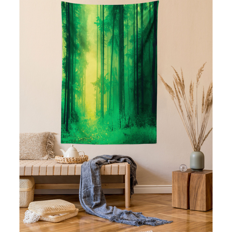 Fairy Springtime Forest Tapestry