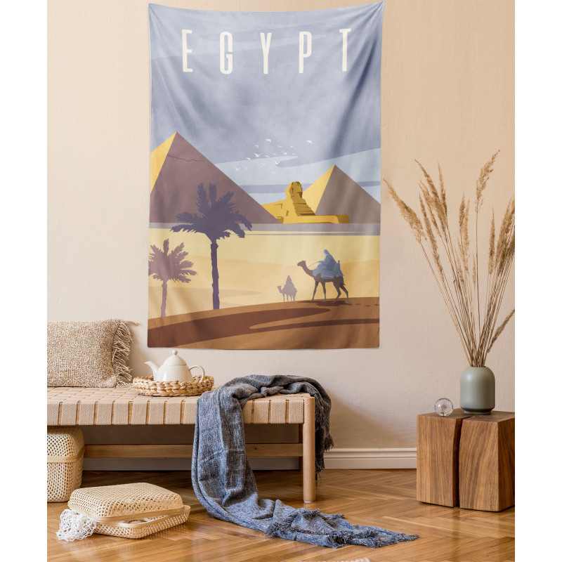 Cleopatra Pyramids Tapestry