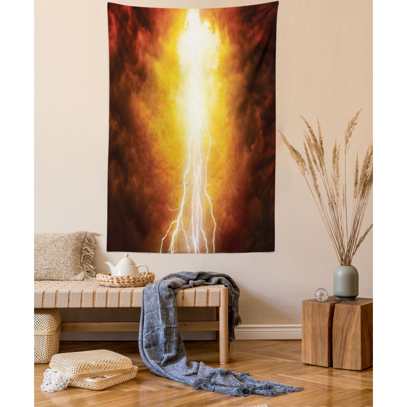 Vivid Apocalyptic Day Tapestry