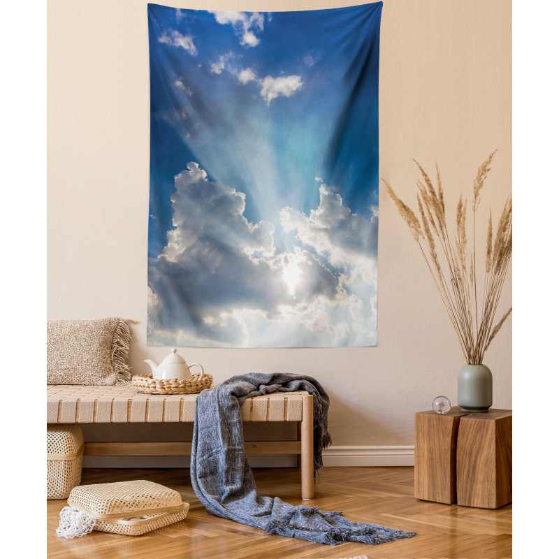 Clouds Sunny Day Sky Tapestry