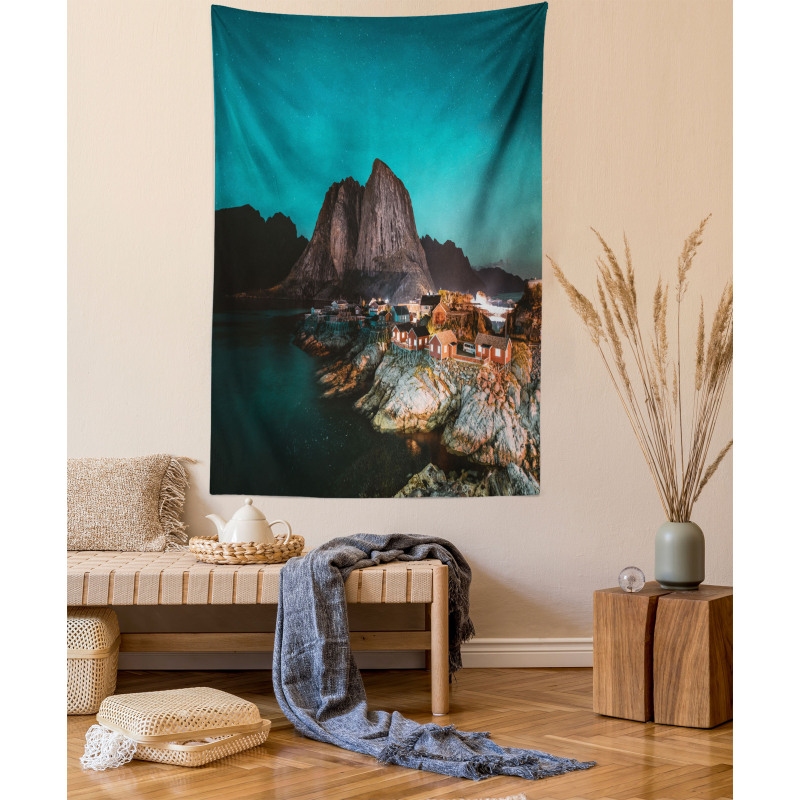 Aurora Borealis Norway Tapestry