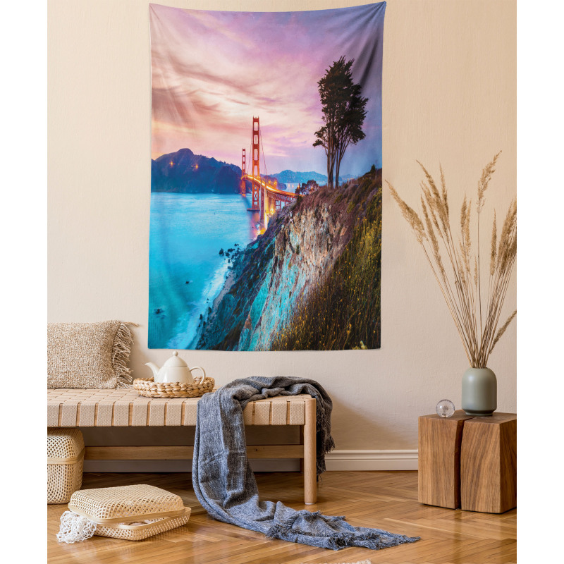 Golden Gate Bridge Tree Tapestry