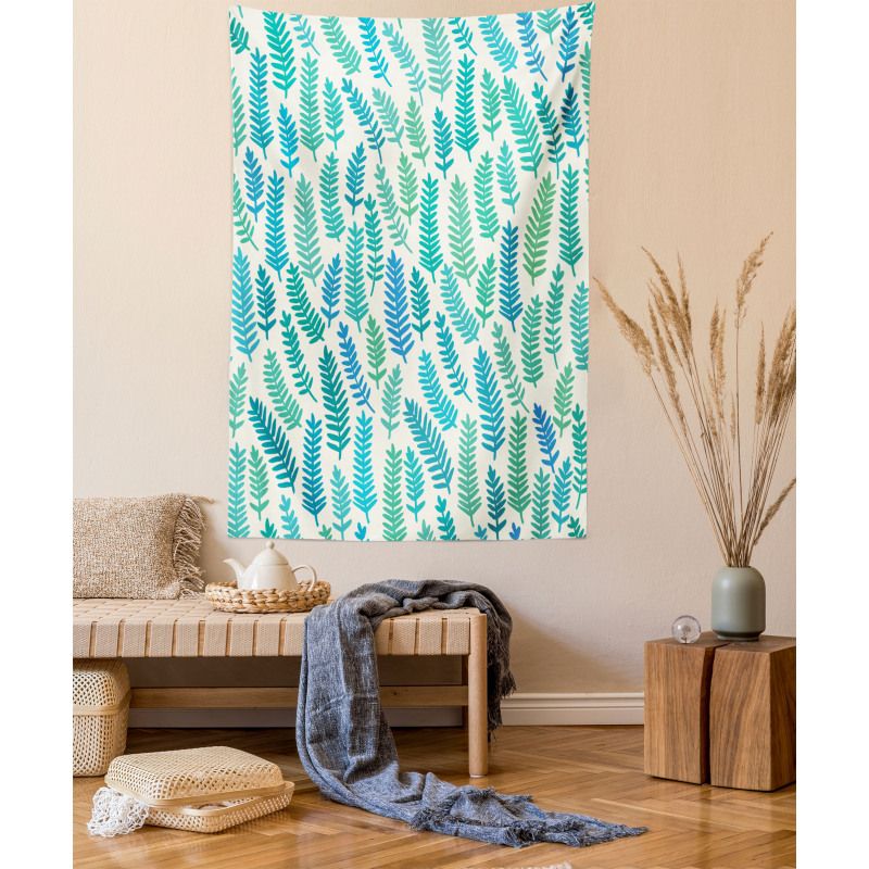 Branch Trees Summer Forest Tapestry