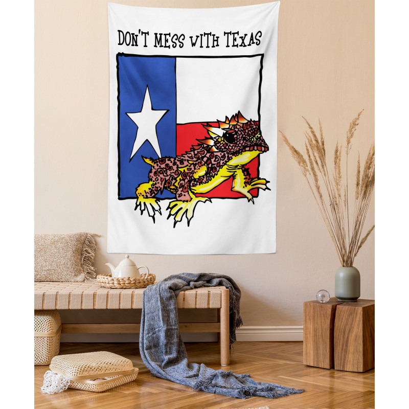 American Texas City Tapestry