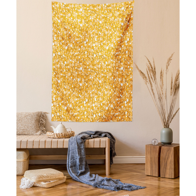 Abstract Polka Dots Art Tapestry