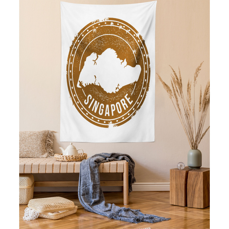 Grunge Mapping Design Tapestry