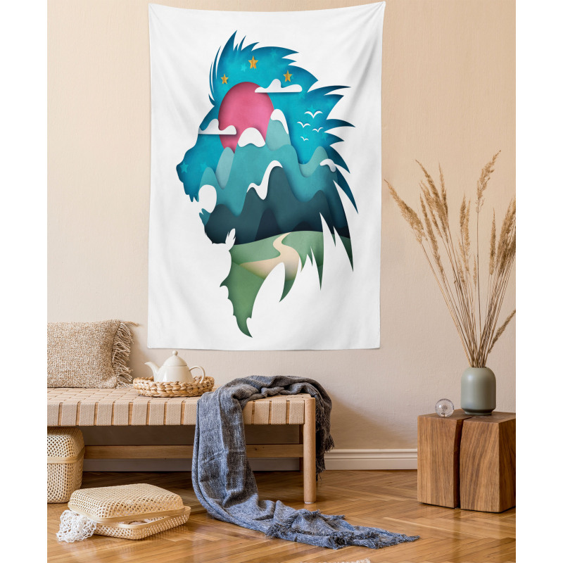 Creative Landscape Animal Tapestry