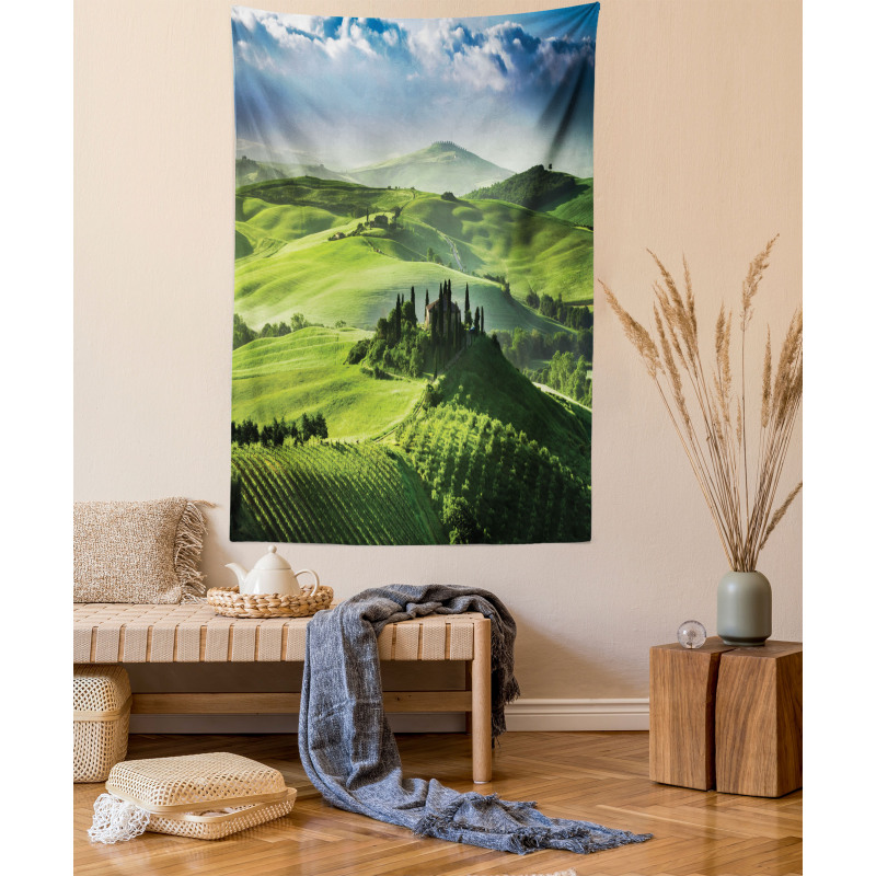 Sunrise in the Valley Tapestry