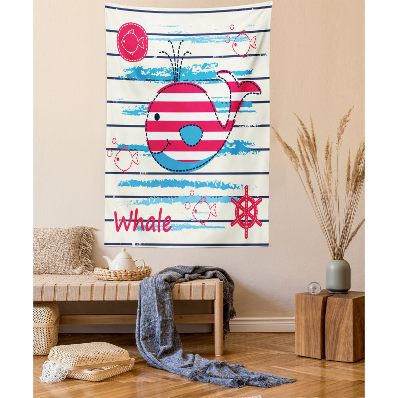 Fish Sailor Marine Sea Tapestry