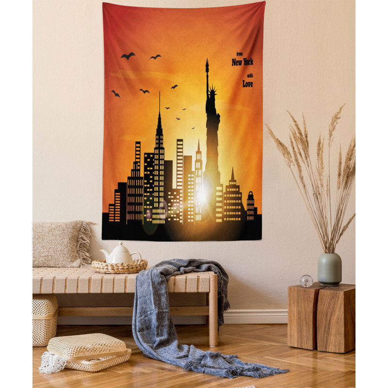 New York with Love Tapestry