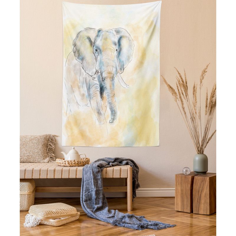 Exotic Wildlife Safari Tapestry