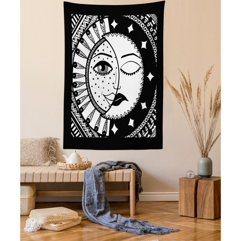 Themed Crescent Tapestry