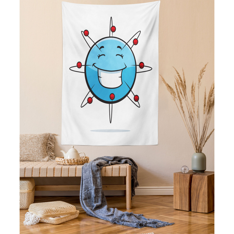 Scientific Cheerful Particle Tapestry