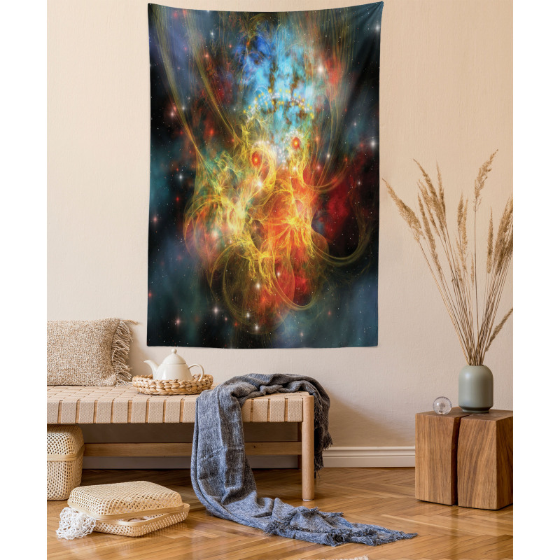 Outer Space Universe Tapestry