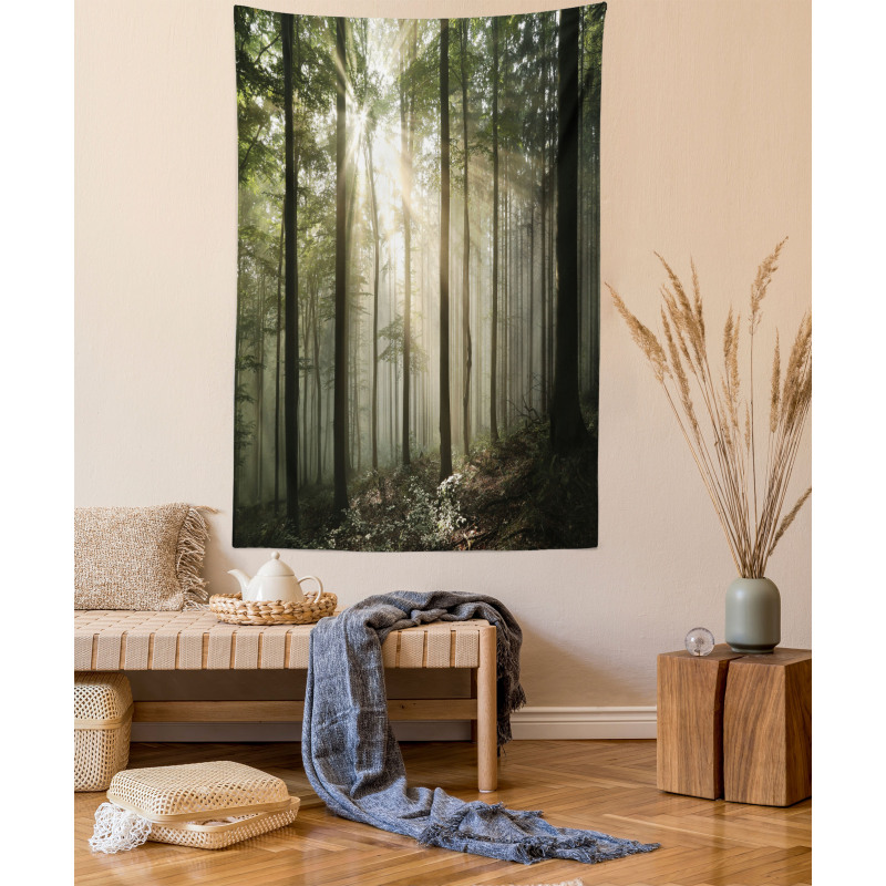 Wild Forest Woodland Tapestry