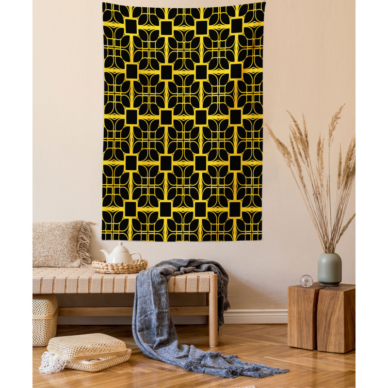 Vintage Art Deco Style Tapestry