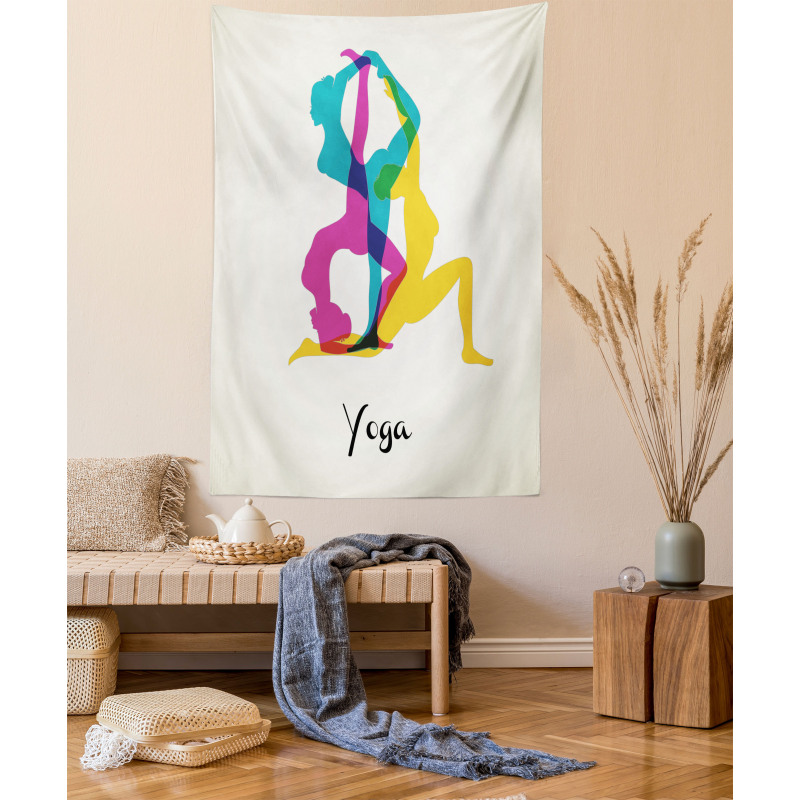 Pink Pilates Human Health Tapestry