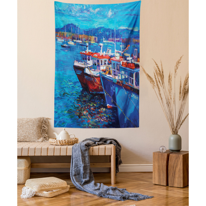 Harbour by the Sea Tapestry