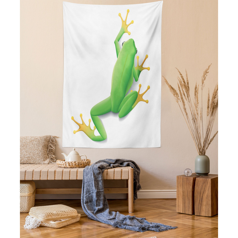 Tropic Frog in Nature Tapestry