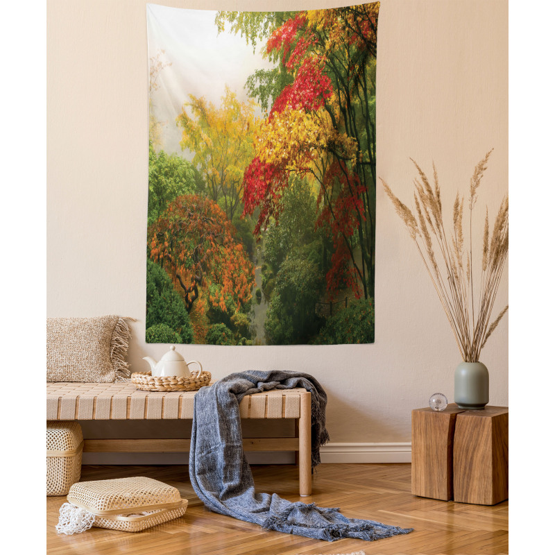 Portland Japan Garden Tapestry