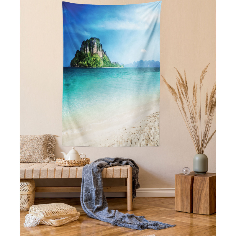 Tropic Island Scenery Tapestry