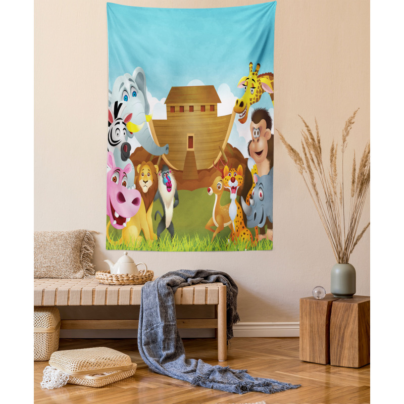 Mythical Animals Ark Tapestry