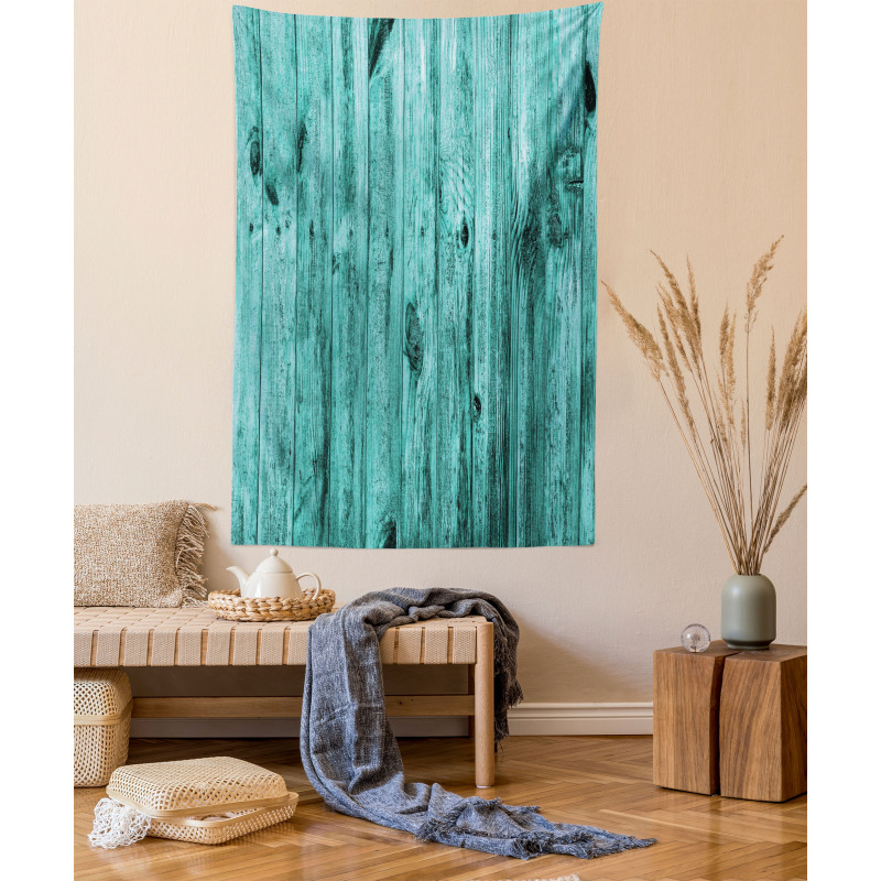 Antique Timber Texture Tapestry