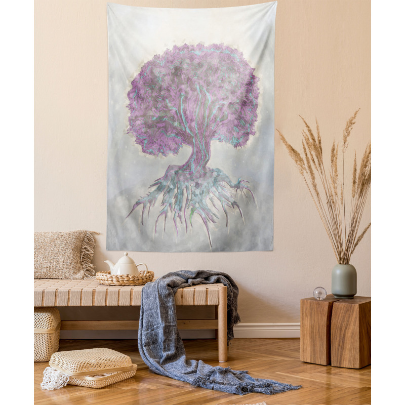 Watercolor Bohemian Tapestry