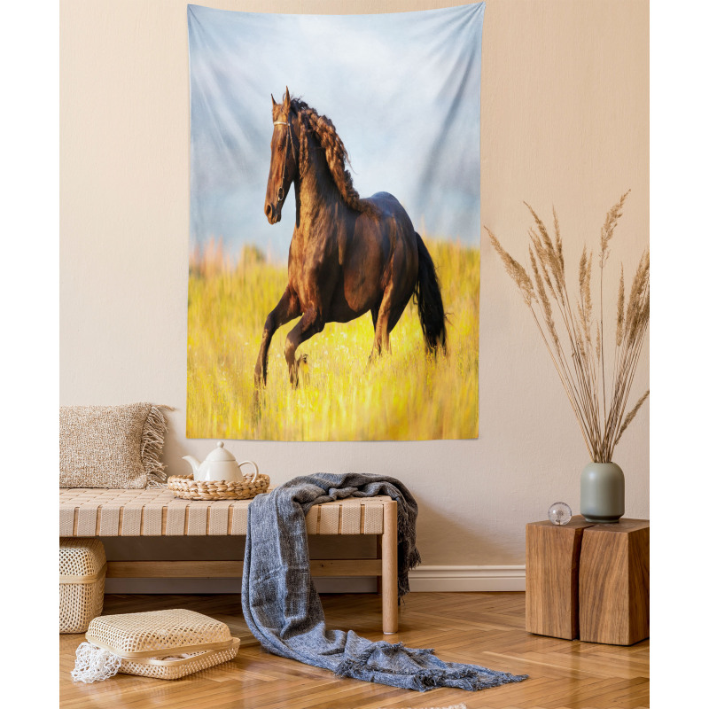 Meadow Mystery Horse Tapestry