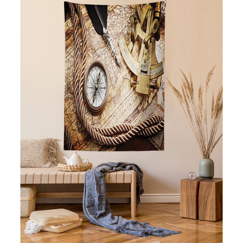 Voyage Theme Lifestyle Tapestry
