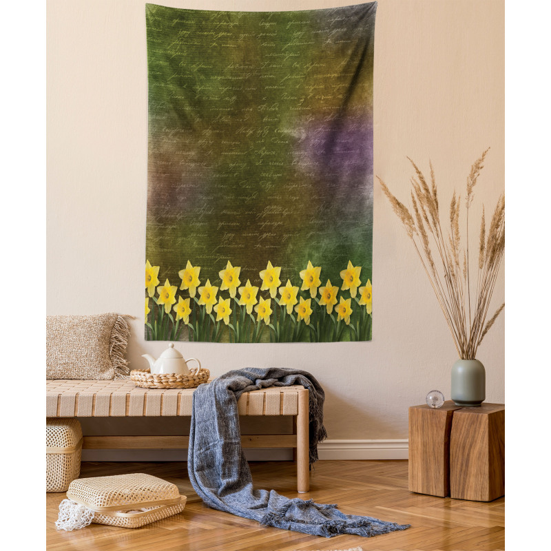 Bridal Spring Flowers Tapestry