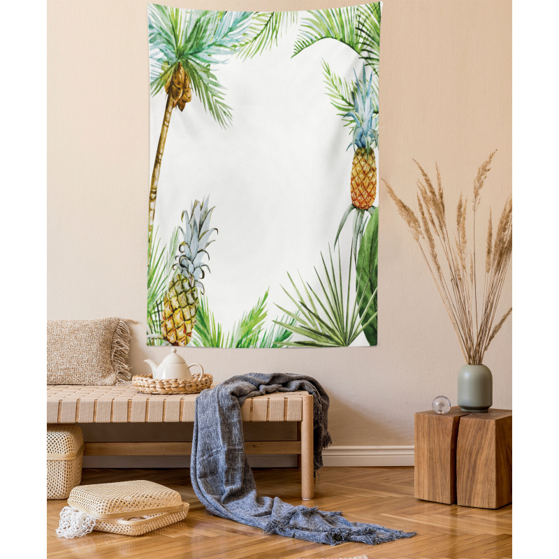 Exotic Palm Trees Tapestry