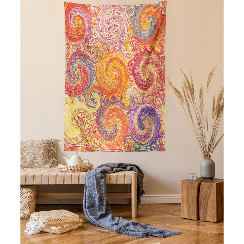 Grunge Sun Boho Tapestry