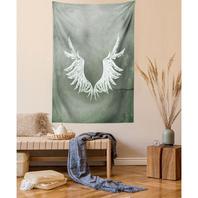 Coat of Arms Wings Tapestry