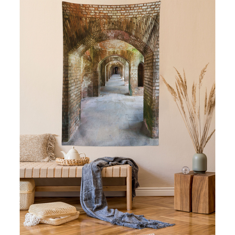 Brick Arches Dry Tortugas Tapestry