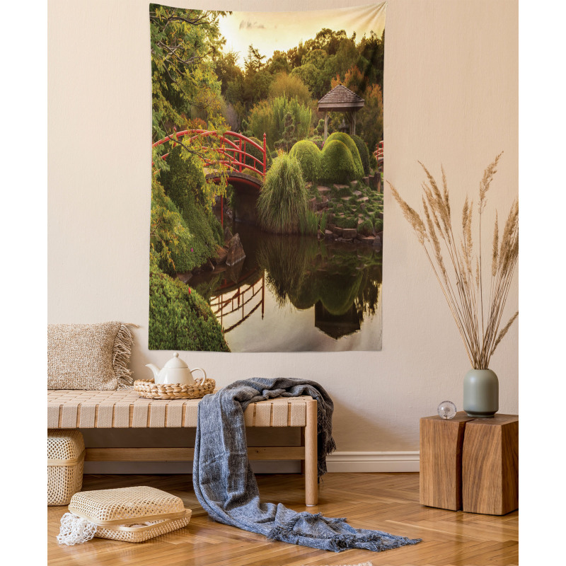 Garden Asia Peace Tapestry