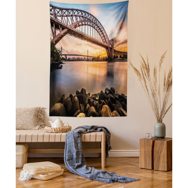 Sunset Evening View Tapestry