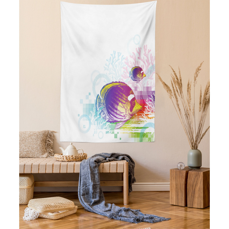 Fish Sea Theme Tapestry