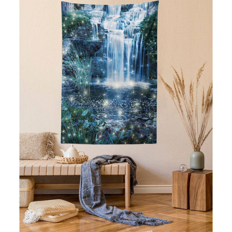 Magic Fairy Cascade Tapestry