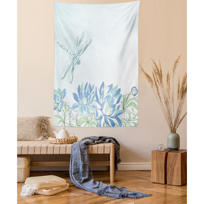 Waterlilies Nature Tapestry