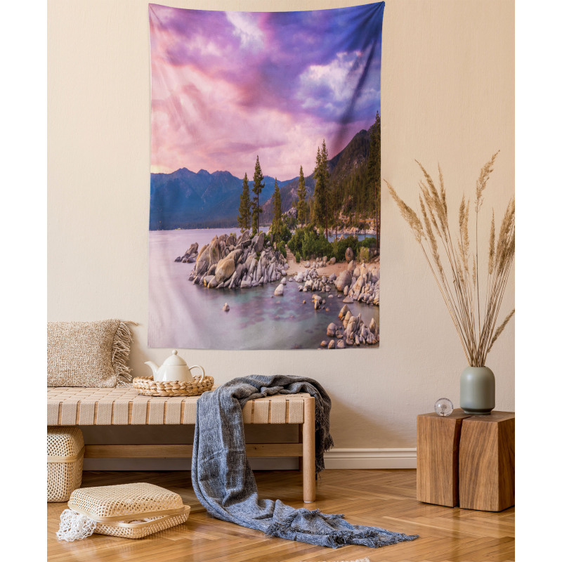 Secret Paradise Forest Tapestry