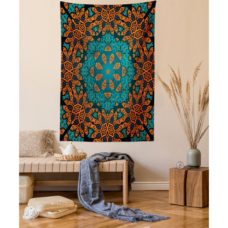 Floral Boho Hippie Tapestry