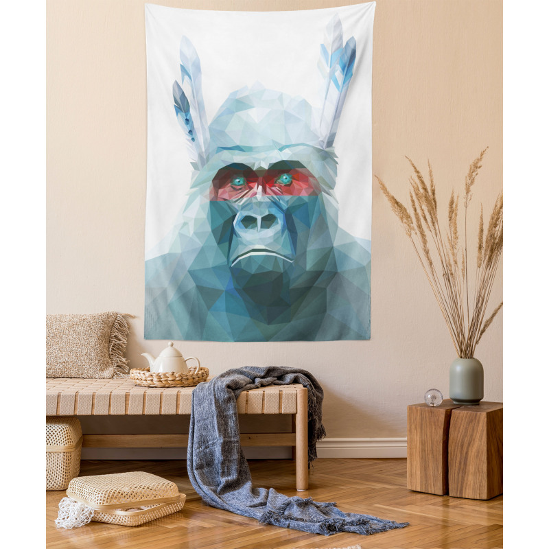 Wild Monkey Tapestry