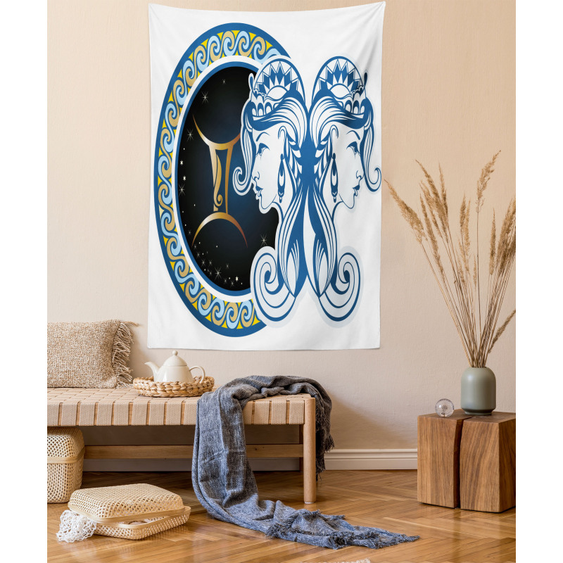Astrology Gemini Tapestry
