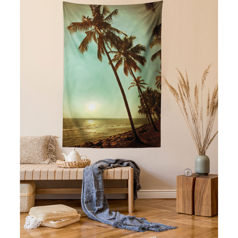 Sunset Pacific Dusk Tapestry